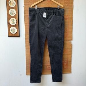 What’s cool?  Soft comfortable velour velvet fabric, dark gray black
